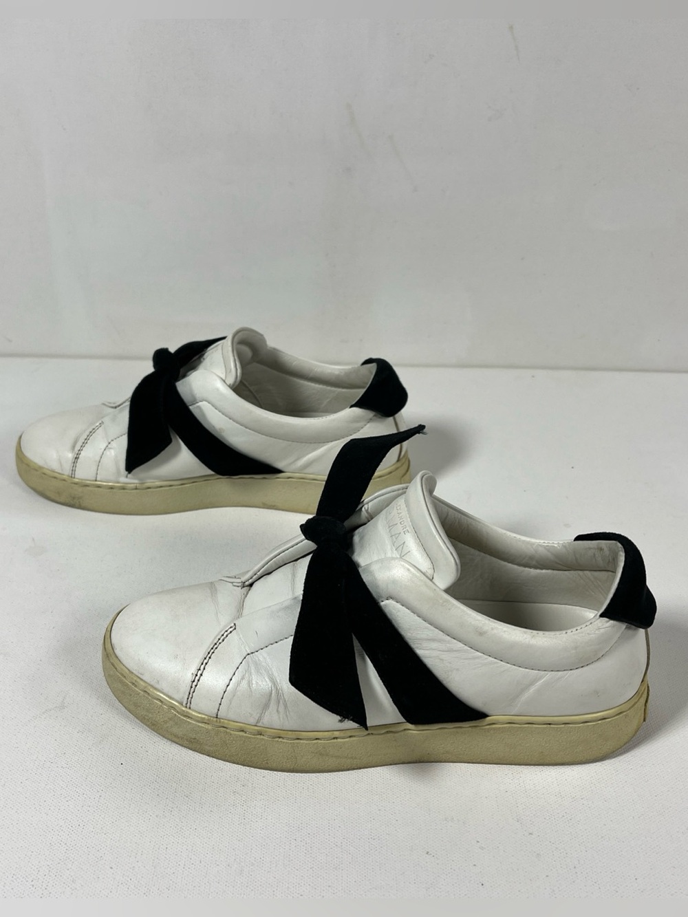 Alexandre Birman Clarita Sneaker Black White Womens Size EU 36 US 6